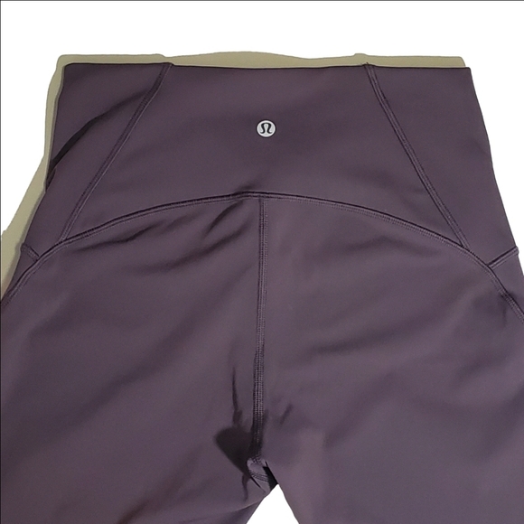 ATHLETA VOGO Activewear Workout Yoga Pants Capri Leggings Size 6 Aubergine Color - Picture 4 of 7